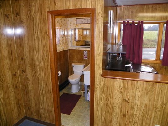 Bathroom, Interior, Wooden Walls