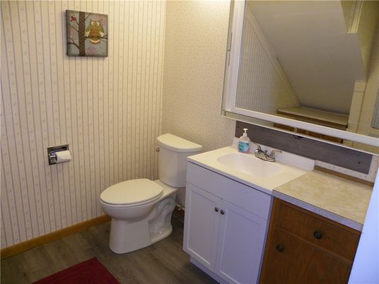 Bathroom, Interior, Wood Texture Flooring