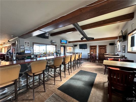 Billiard Table, Game Room, Interior, Wooden Beams