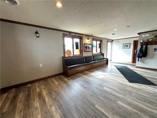 Interior, Recessed Lighting, Wood Texture Flooring