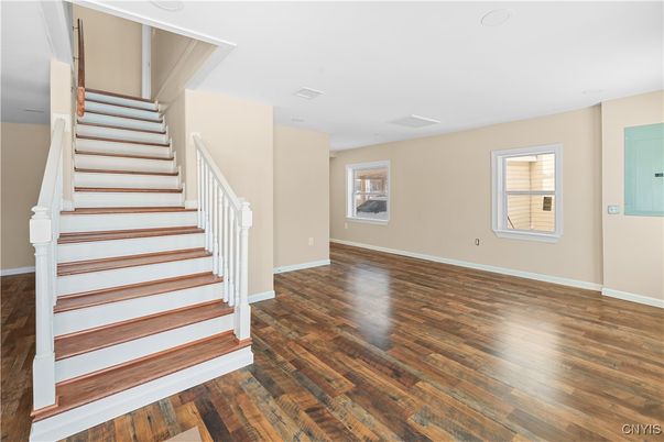 Empty room, Interior, Wood Texture Flooring