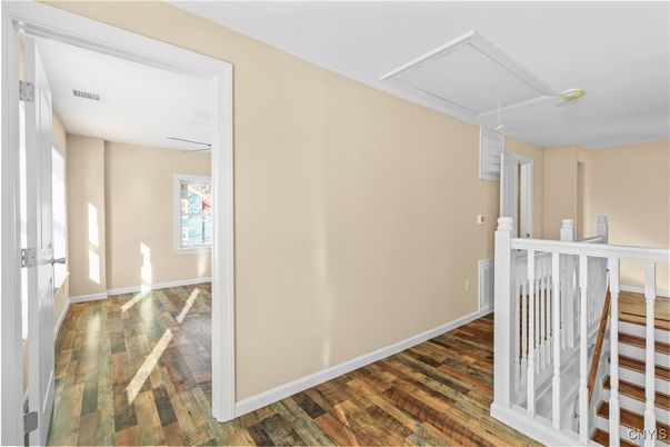 Empty room, Interior, Wood Texture Flooring
