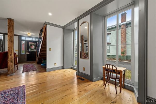 Interior, Recessed Lighting, Wood Texture Flooring