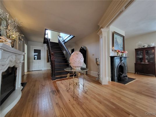Fireplace, Interior, Wood Texture Flooring