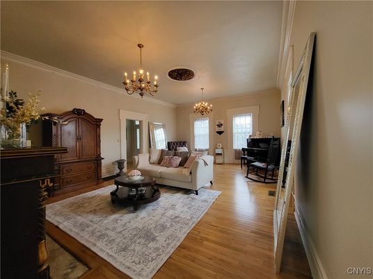 Chandelier, Interior, Living room, Wood Texture Flooring