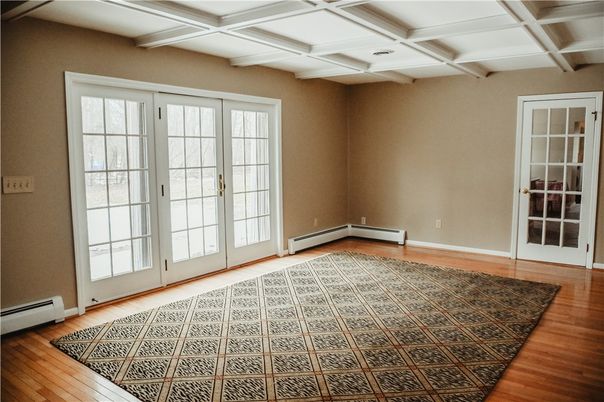 Empty room, Interior, Wood Texture Flooring