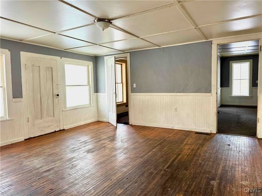 Empty room, Interior, Wood Texture Flooring
