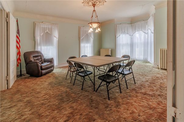 Dining room, Interior, Pendant Lights