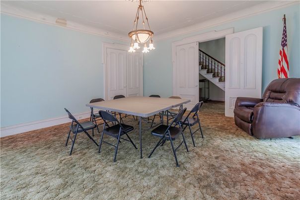 Dining room, Interior, Pendant Lights