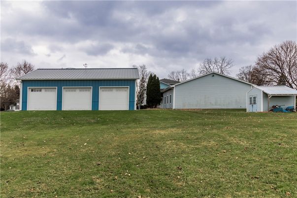 Backyard, Detached Garage, Exterior