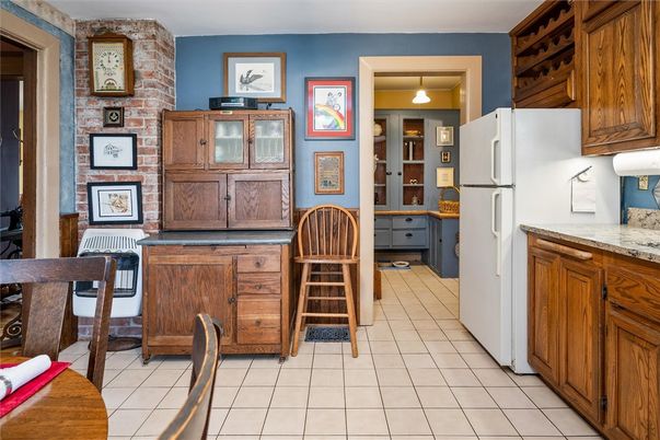 Interior, Kitchen, Stone Walls