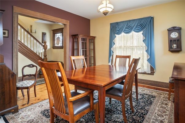 Dining room, Interior, Wood Texture Flooring