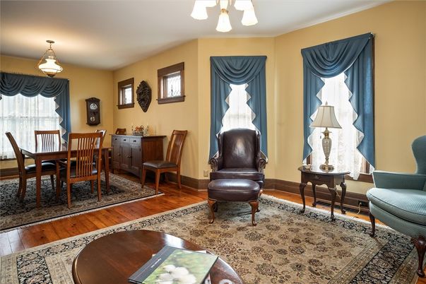 Dining room, Interior, Wood Texture Flooring