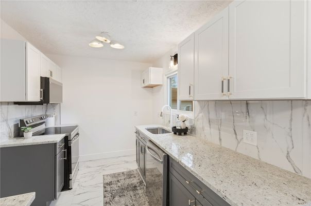 Interior, Kitchen, Marble, Marble Walls