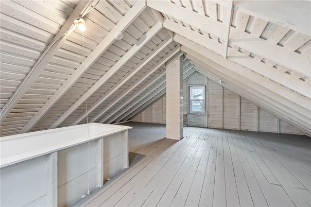 Empty room, Interior, Wooden Beams, Wood Texture Flooring
