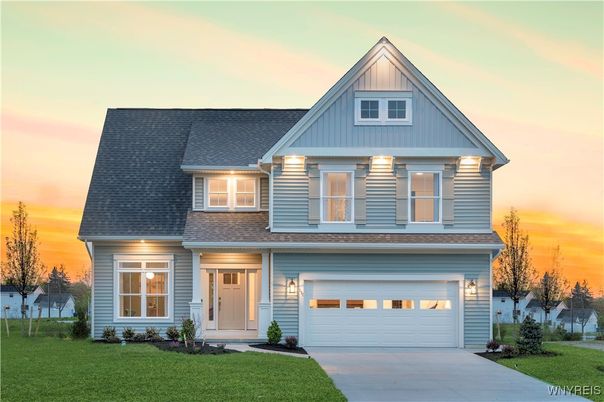 Attached, Exterior, Facade, Farmhouse