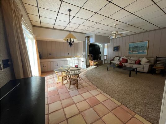 Dining room, Interior, Living room, Pendant Lights