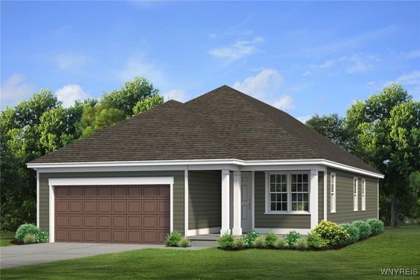 Attached, Exterior, Facade, Brick Traditional