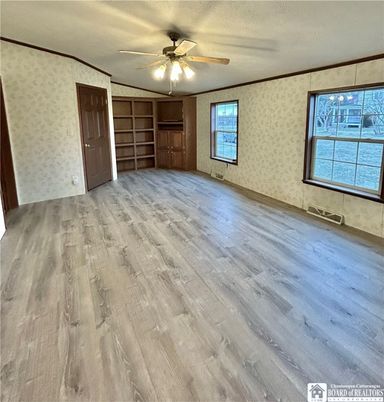 Empty room, Interior, Wood Texture Flooring