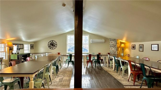 Dining room, Interior, Wood Texture Flooring