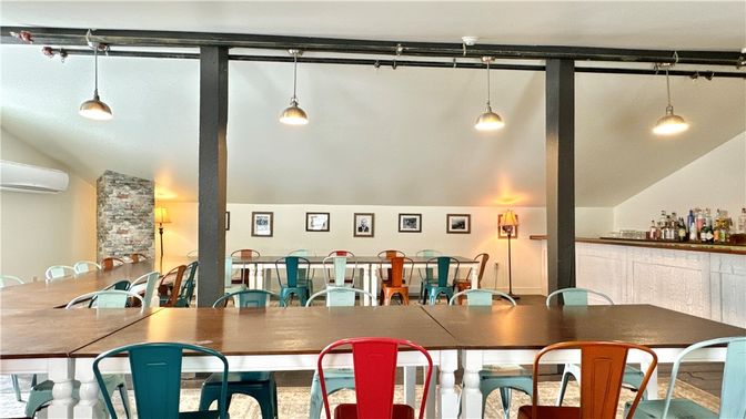 Dining room, Interior, Pendant Lights