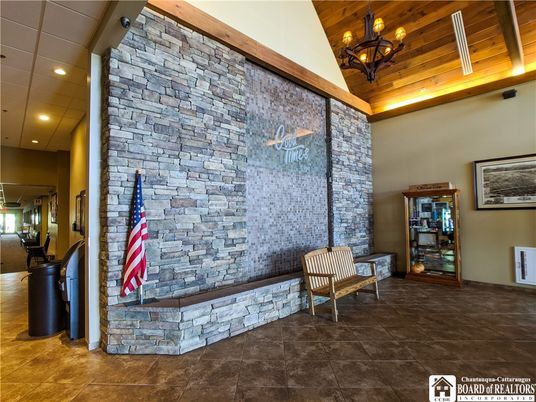 Interior, Recessed Lighting, Stone Walls, Wooden Ceilings