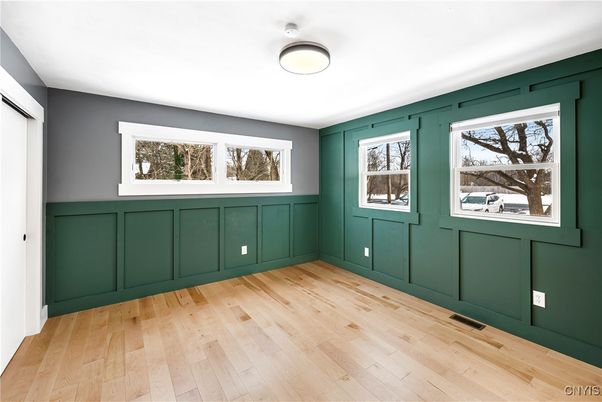 Empty room, Interior, Wood Texture Flooring