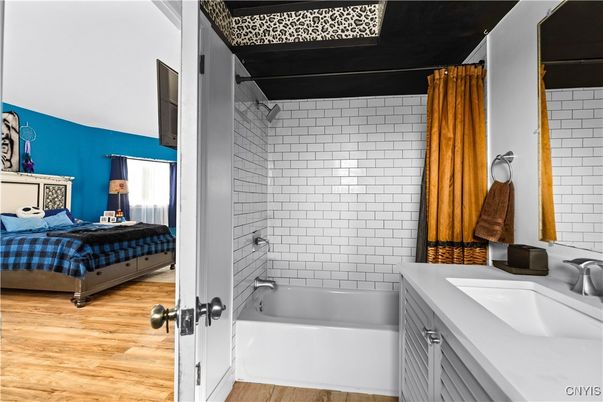 Bathroom, Bedroom, Interior, Wood Texture Flooring