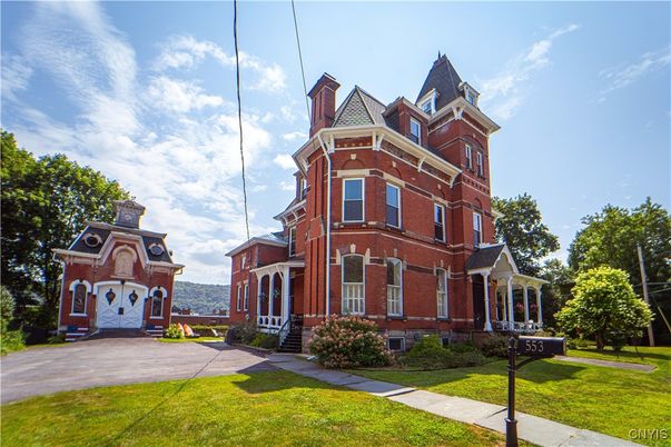 Backyard, Exterior, Facade, Brick Facade, Playground, Queen Anne Victorian