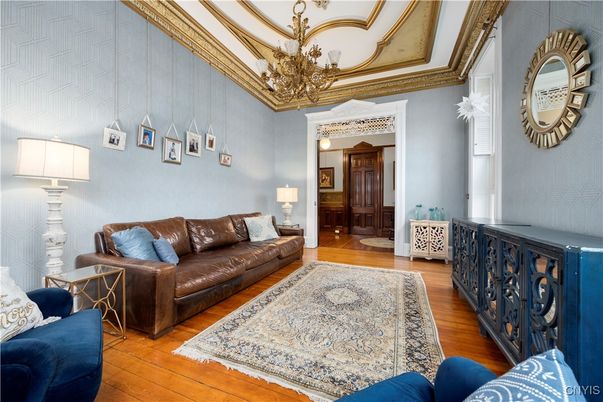 Chandelier, Interior, Living room, Wood Texture Flooring