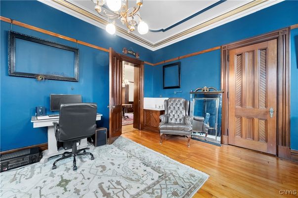 Home Office, Interior, Wood Texture Flooring