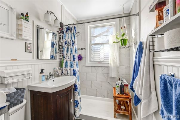 Bathroom, Interior, Marble Walls