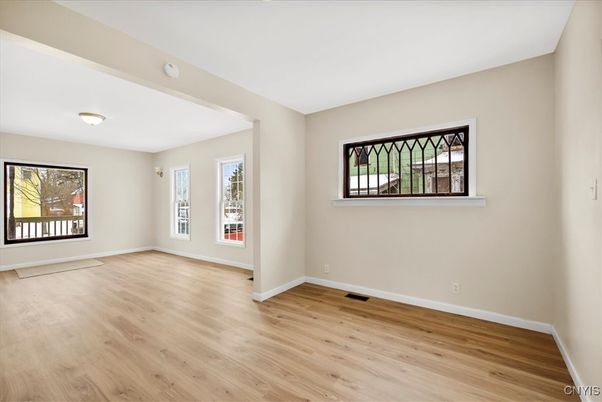 Empty room, Interior, Wood Texture Flooring