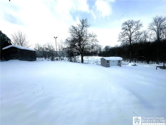 Backyard, Detached Garage, Exterior