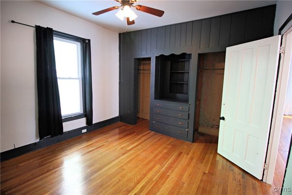 Empty room, Interior, Walk-in Closets, Wood Texture Flooring
