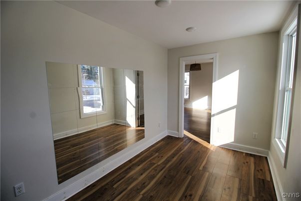 Empty room, Interior, Wood Texture Flooring
