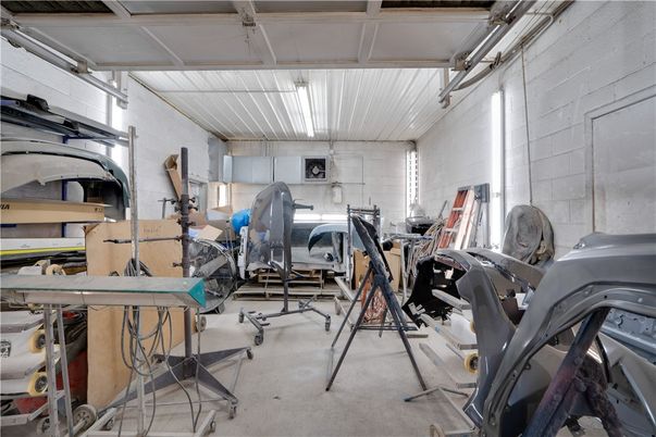 Fitness Equipment, Garage, Interior, Stone Walls