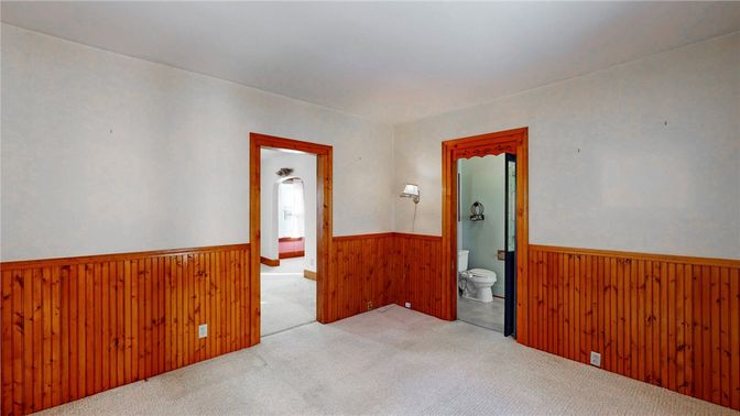 Bathroom, Empty room, Interior