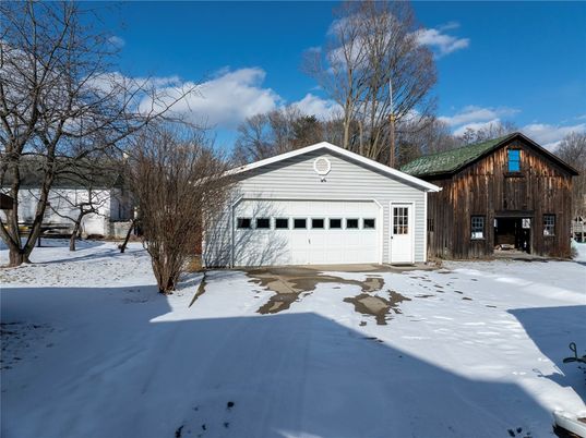Backyard, Detached Garage, Exterior