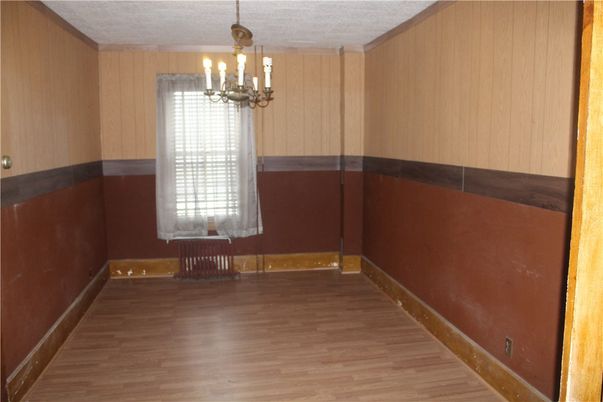 Chandelier, Empty room, Interior, Wood Texture Flooring