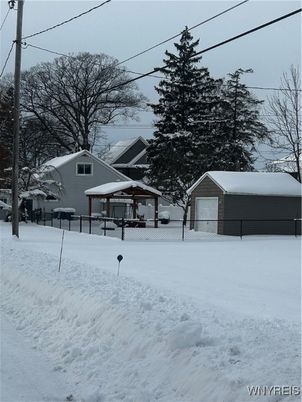 Backyard, Detached Garage, Exterior