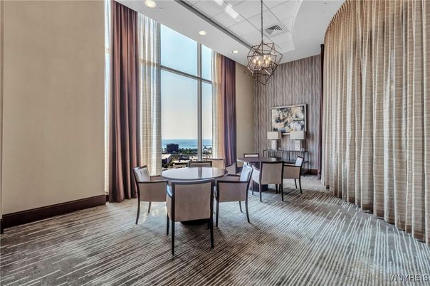 Chandelier, Dining room, Interior, Recessed Lighting, Water