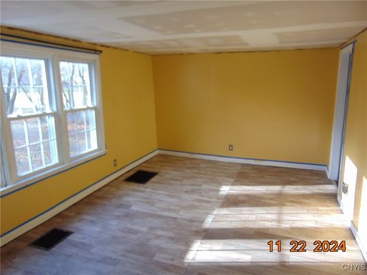 Empty room, Interior, Wood Texture Flooring