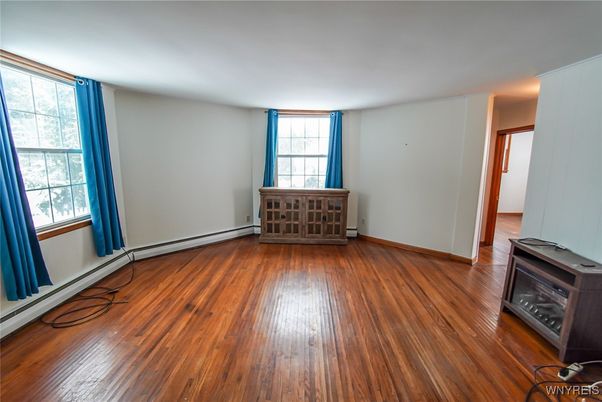 Empty room, Interior, Wood Texture Flooring