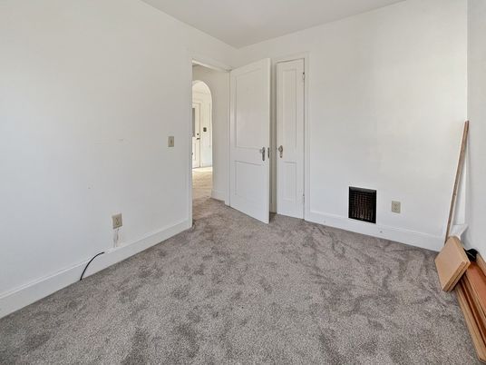 Empty room, Fireplace, Interior