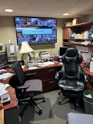 Home Office, Interior, Recessed Lighting