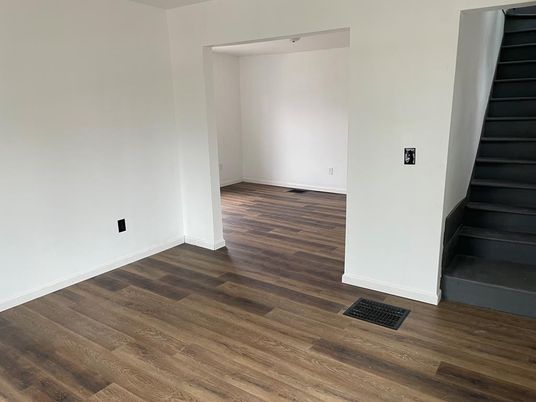 Empty room, Interior, Wood Texture Flooring