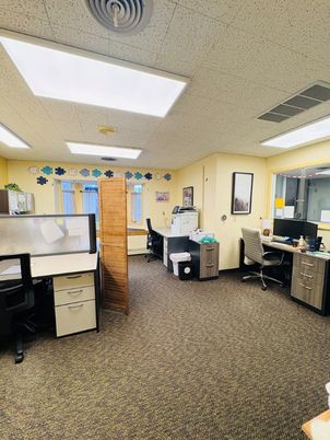 Home Office, Interior, Recessed Lighting