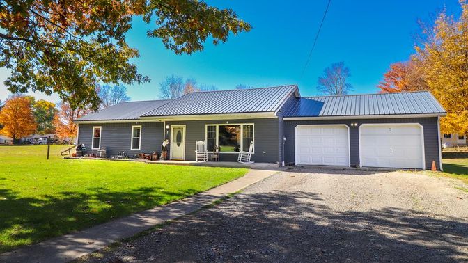 Attached, Backyard, Exterior, Facade, Ranch
