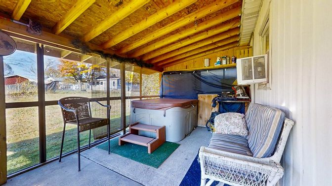 Interior, Sun Room, Wooden Beams